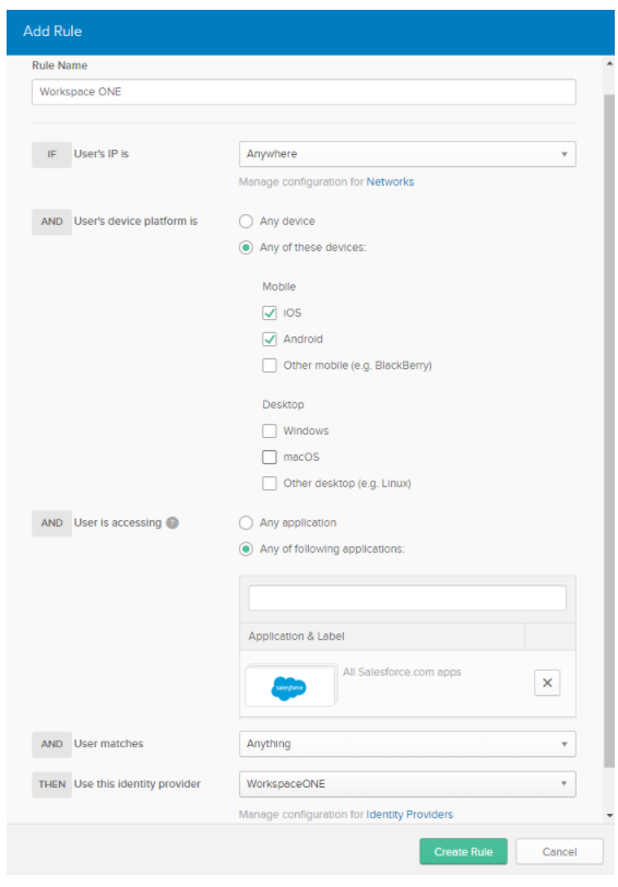 Workspace ONE – Okta Integration Part 1: Core Setup and Configuration ...