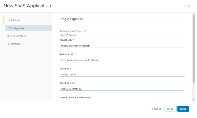 Using OpenID Connect with Workspace ONE Access – Steve The Identity Guy